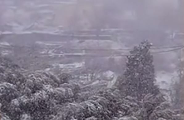 Χιόνια σε Τήνο και Άνδρο