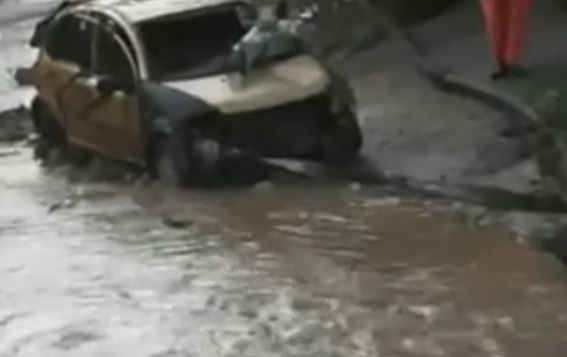 Μεγάλες καταστροφές στη Χίο από νεροποντή