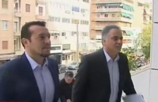 Σκουρλέτης και Παππάς καταθέτουν για τον «κουμπαρά»