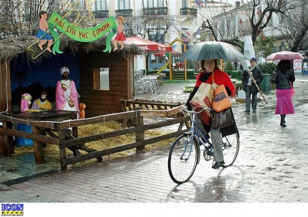 Με ισχυρές βροχές και καταιγίδες τα Χριστούγεννα σε όλη τη χώρα