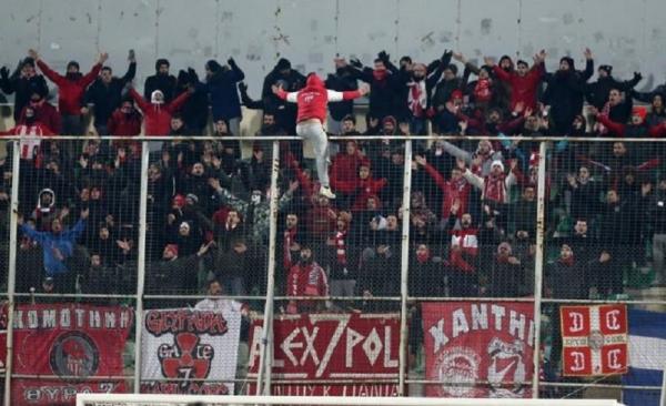 Χωρίς κόσμο ο Ολυμπιακός στην Ξάνθη