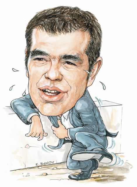 Το σκίτσο της Έφης Ξένου στα «Νέα» τη Δευτέρα 10 Δεκεμβρίου