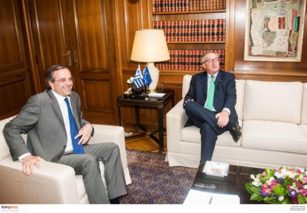 Αντιδράσεις των κομμάτων στην επίσκεψη Γιούνκερ