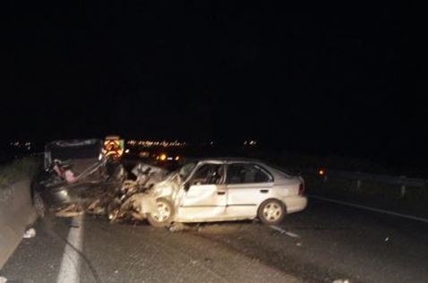 Ημαθία: Καραμπόλα τεσσάρων αυτοκινήτων στην Εγνατία