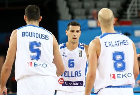 Προπόνηση της Εθνικής ομάδας Μπάσκετ ενόψει του αγώνα με την Ισπανία