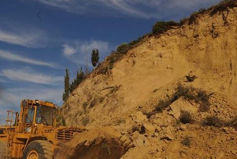 Κατολισθήσεις και ζημιές από τις έντονες βροχοπτώσεις στην Ηλεία