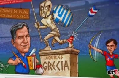 Ξέφρενοι πανηγυρισμοί στην Κόστα Ρίκα για την πρόκριση επί της Εθνικής Ελλάδας