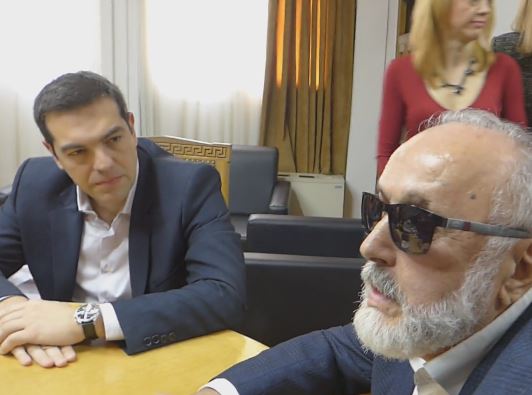 Στο υπουργείο Υγείας ο Αλέξης Τσίπρας