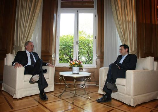 Συνάντηση Αβραμόπουλου – Τσίπρα στο Μέγαρο Μαξίμου