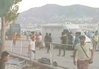 Μυτιλήνη: Άγριες συμπλοκές μεταξύ μεταναστών στο λιμάνι