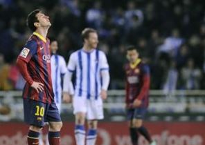 Η Σοσιεδάδ «γκρέμισε» την «Μπάρτσα», στην κορυφή η Ρεάλ