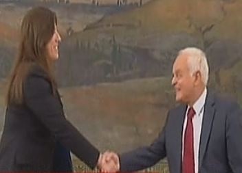 «Καρφιά» Ζωής κατά την παραλαβή του επίσημου εκλογικού αποτελέσματος