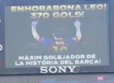 Πρώτος σκόρερ στην ιστορία της Μπάρτσα ο Μέσι