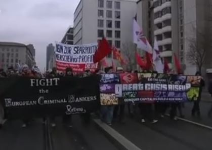 Διαδήλωση υπέρ της Ελλάδας στο Βερολίνο