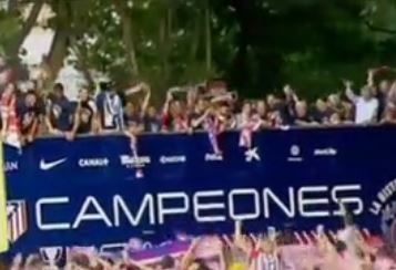 Πάρτι στη Μαδρίτη για την πρωταθλήτρια Ατλέτικο