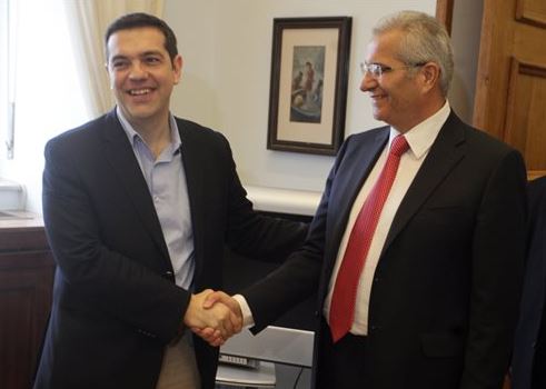 Συνάντηση Τσίπρα – Κυπριανού με φόντο τις διαπραγματεύσεις της Ελλάδας