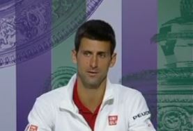 Ο Νόβακ Τζόκοβιτς στην κορυφή του Wimbledon