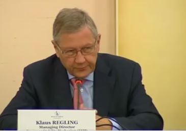 Συνάντηση Στουρνάρα με τον Διευθύνοντα Σύμβουλο του ESM Κλάους Ρέγκλινγκ