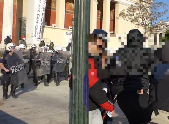 Επέμβαση της αστυνομίας στην Πρυτανεία του Πανεπιστημίου