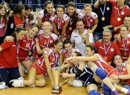 Κυπελλούχος στο βόλεϊ για 5η συνεχόμενη φορά ο Ολυμπιακός