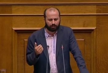 Άναψε πάλι «φωτιές» ο βουλευτής του ΣΥΡΙΖΑ Βαγγέλης Διαμαντόπουλος
