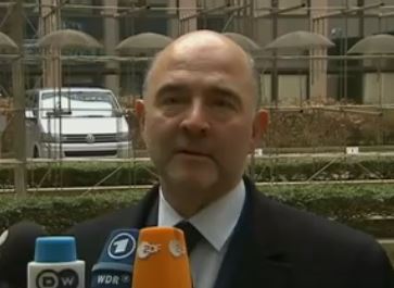 Δηλώσεις Μοσκοβισί πριν τη συνεδρίαση του Eurogroup