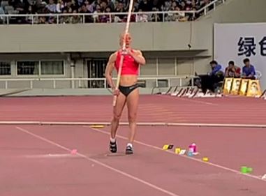 Ελληνική υπόθεση το επί κοντώ στη Σαγκάη, 1η η Κυριακοπούλου, 2η η Στεφανίδη