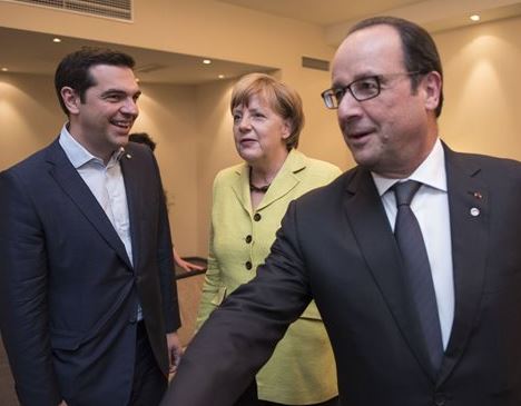 Νέα τηλεδιάσκεψη Τσίπρα με Μέρκελ και Ολάντ