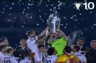 Tο μεγάλο πάρτι της Ρεάλ στο Μπερναμπέου για το 10ο τρόπαιο