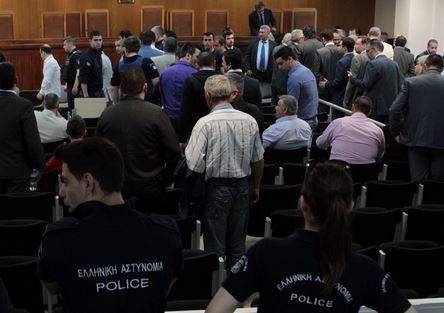 Νέα διακοπή για τις 12 Μαΐου στη δίκη της Χ.Α.