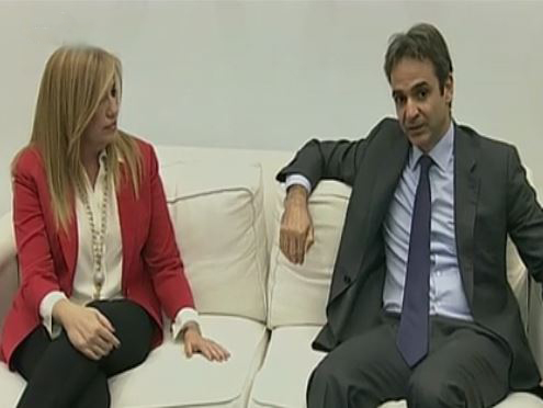 Σε διάλογο απέναντι στον λαϊκισμό συμφώνησαν Γεννηματά-Μητσοτάκης