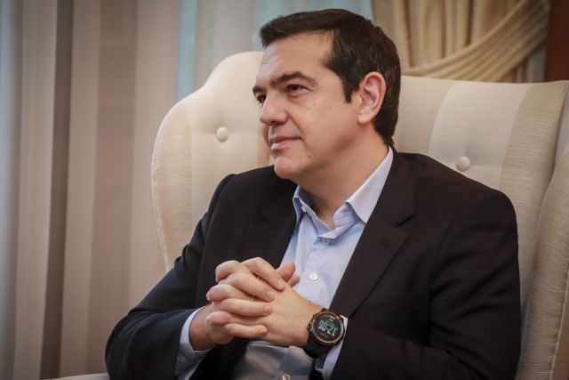 Συνάντηση Τσίπρα με τον παλαιστίνιο YΠΕΞ