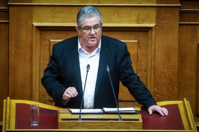 Κουτσούμπας: Η ψήφος εμπιστοσύνης είναι αποτέλεσμα των παζαριών Τσίπρα – Καμμένου