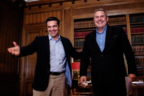 Αποκάλυψη της «πολιτικής αρπαχτής» Τσίπρα με Καμμένο – Το προοδευτικό μέτωπο θα ξεκινούσε από τους… ΑΝΕΛ