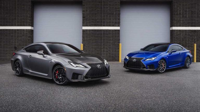 Tα Lexus RC F & Track Edition επιστρέφουν ανανεωμένα από το Detroit
