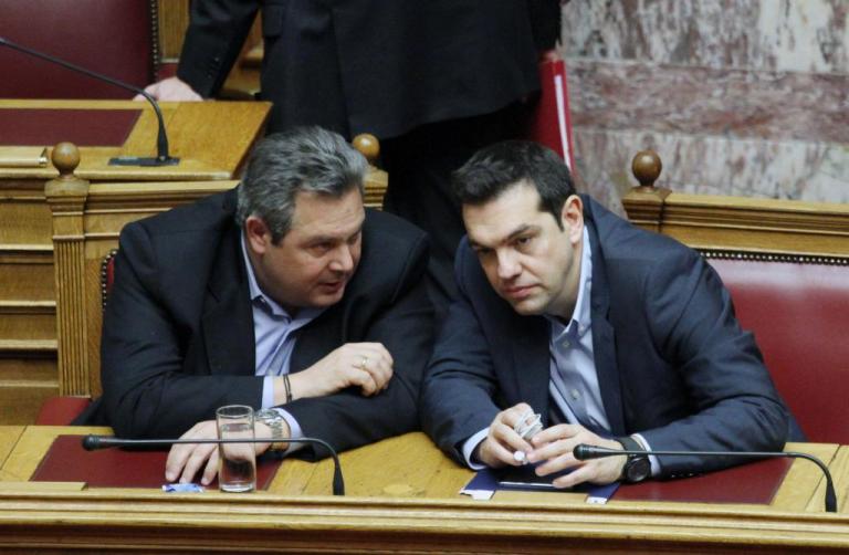 Τσίπρας και Καμμένος παίζουν το μέλλον της χώρας στα ζάρια