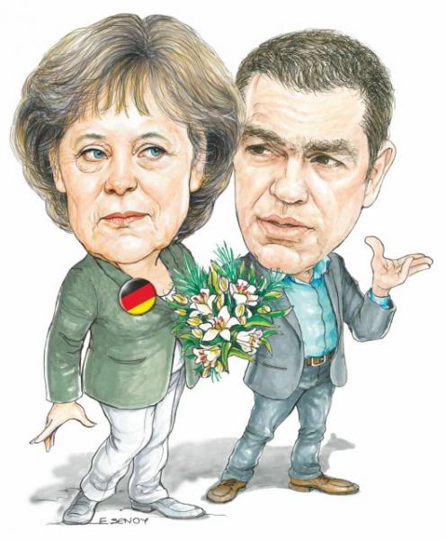 Το σκίτσο της Έφης Ξένου στα Νέα την Παρασκευή 11 Ιανουαρίου