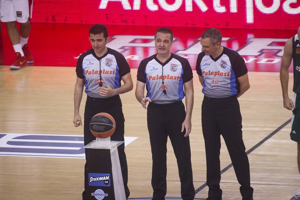 Οι διαιτητές της 16ης αγωνιστικής της Basket League