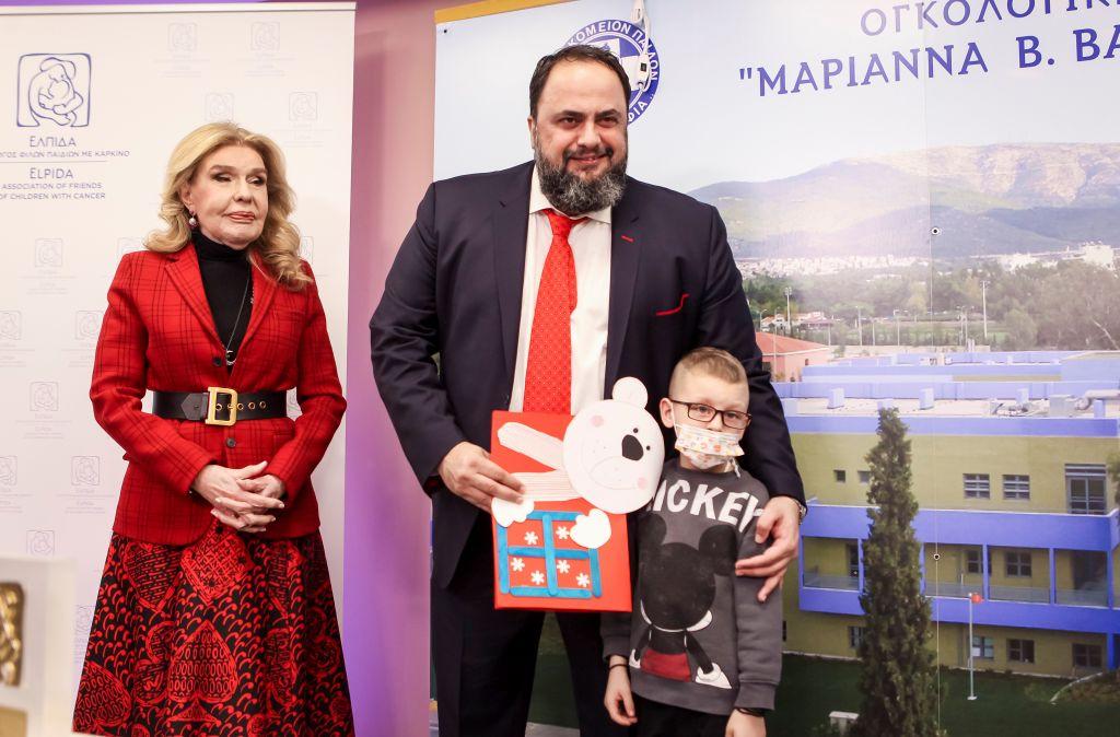 Β. Μαρινάκης στο σύλλογο ΕΛΠΙΔΑ: «Αυτά τα παιδιά είναι οι πραγματικοί νικητές της ζωής»