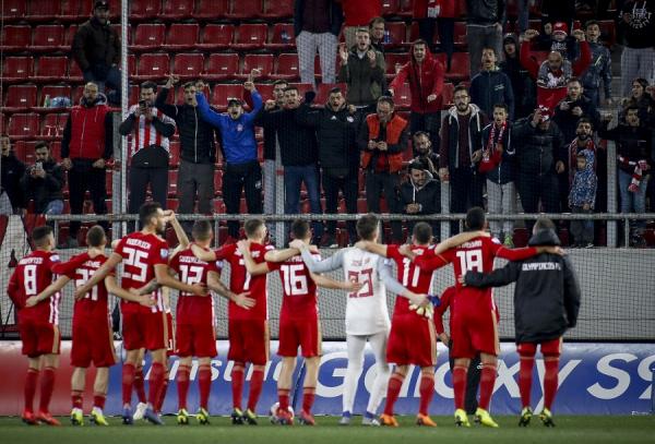 Ολυμπιακός – ΑΕΛ: Τα γκολ και τα στιγμιότυπα από την «4άρα» (vid)