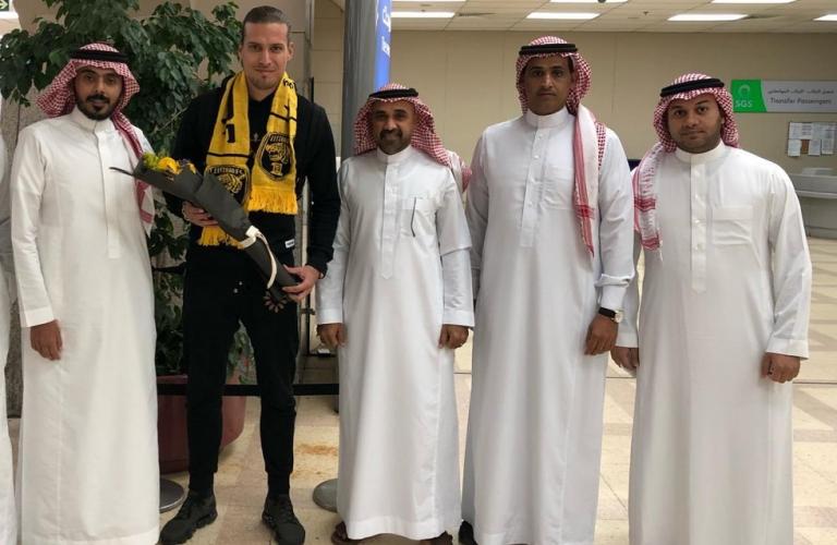 Οι εικόνες της Αλ Ιτιχάντ από την άφιξη του Πρίγιοβιτς στην Τζέντα