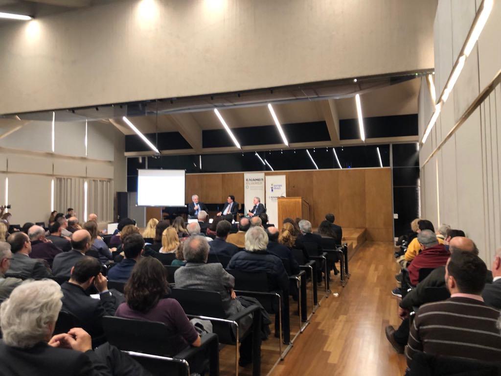 Οι ευρωεκλογές και το μέλλον της Ευρώπης σε εκδήλωση του ΕΛΙΑΜΕΠ και του Europe Direct ΕΛΙΑΜΕΠ
