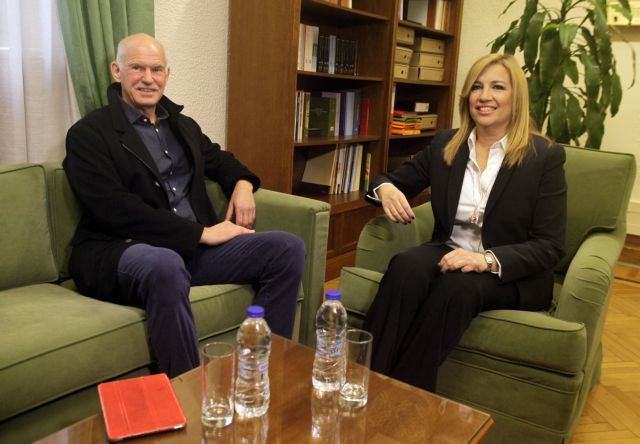 Συνάντηση Γεννηματά – Παπανδρέου : Χωρίς ενστάσεις το σχέδιο μετεξέλιξης του ΚΙΝΑΛ