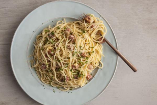 Πανεύκολη καρμπονάρα με λούζα