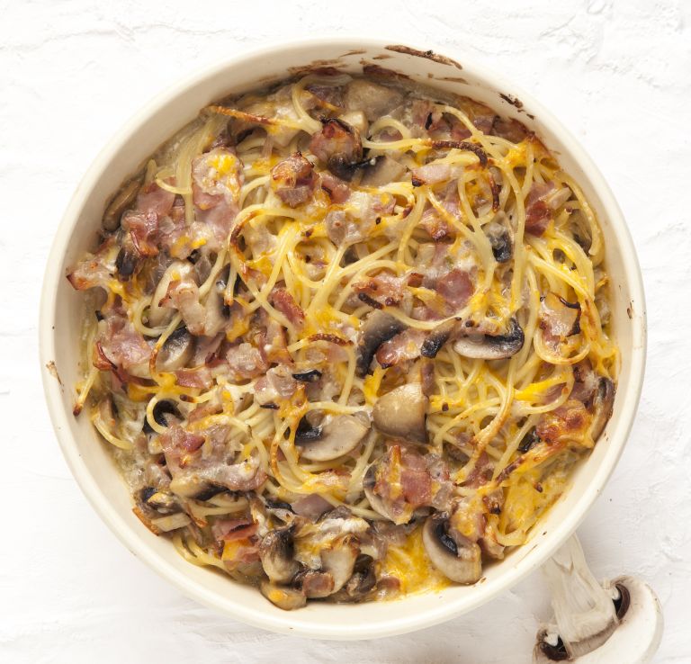 Καρμπονάρα φούρνου light