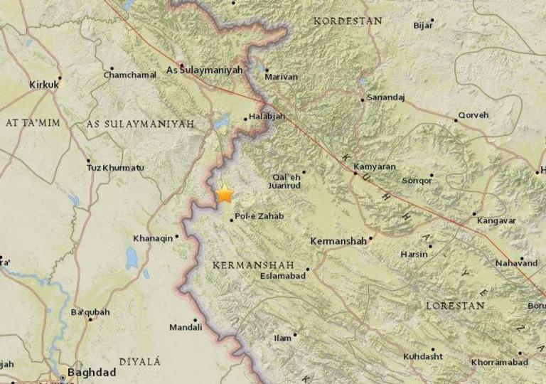 Σεισμός 5,5 Ρίχτερ έπληξε το δυτικό Ιράν