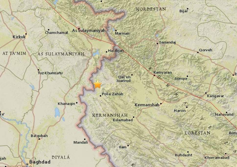 Σεισμός 5,5 Ρίχτερ έπληξε το δυτικό Ιράν