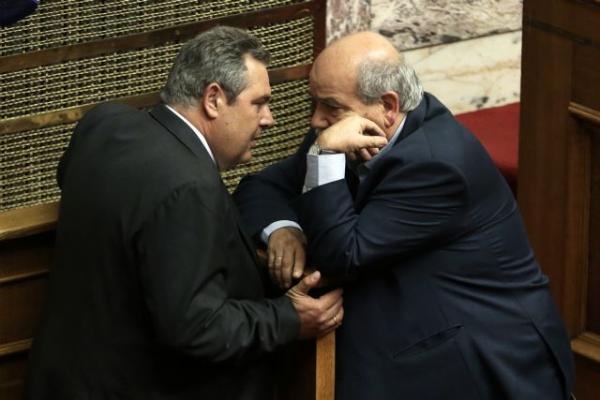 Υποκύπτει το Μαξίμου στον εκβιαστή Καμμένο; Φωτιά στην κυβέρνηση και τη Βουλή