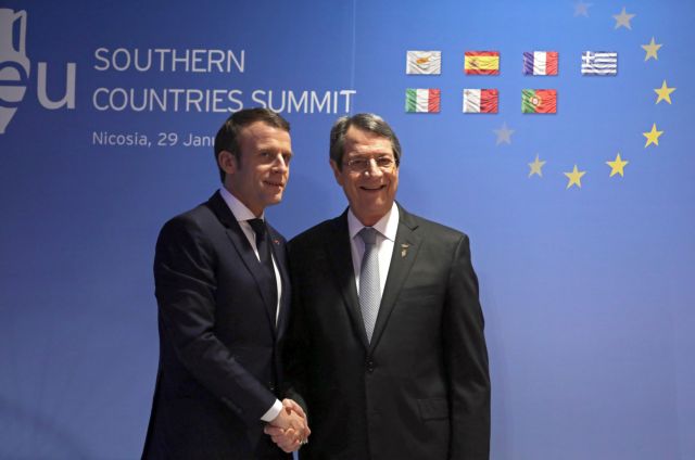 Συμφωνία Μακρόν - Αναστασιάδη «κλείδωσε» ναύσταθμο Γαλλίας στην Κύπρο