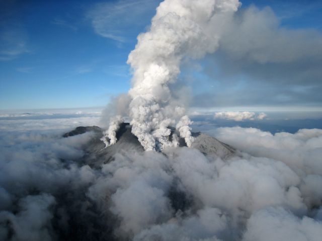 Ηφαιστειακή έκρηξη στην Ιαπωνία